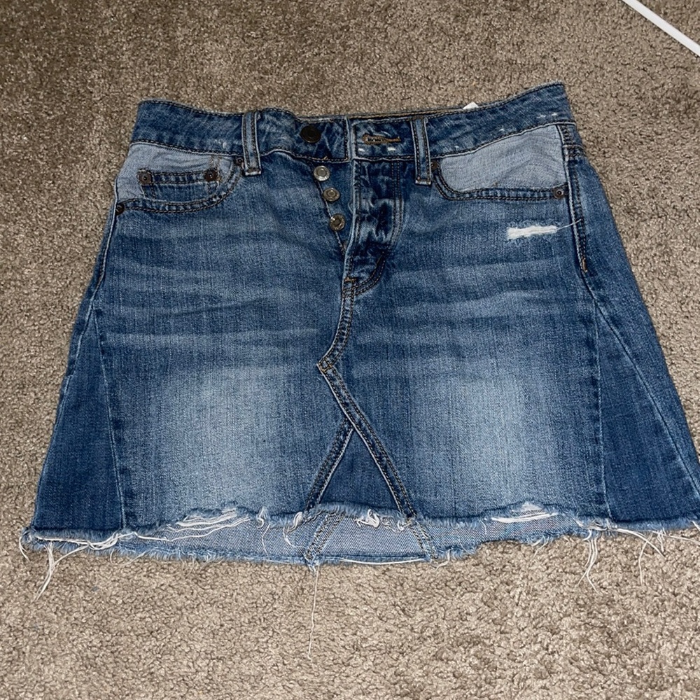 American eagle denim skirt size 00